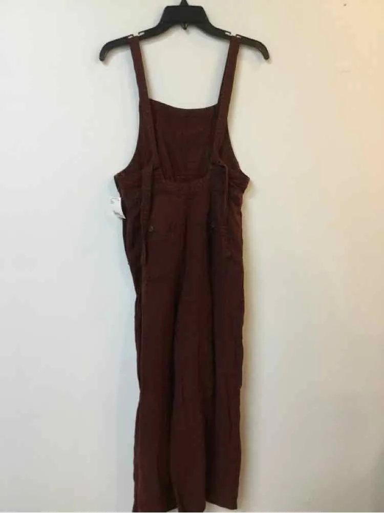 Free People  Size Xs Maroon Overalls
