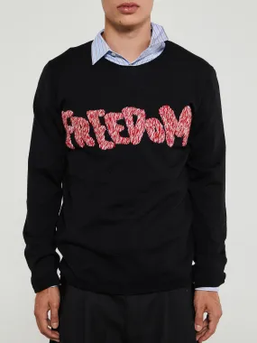 Freedom Sweater in Black