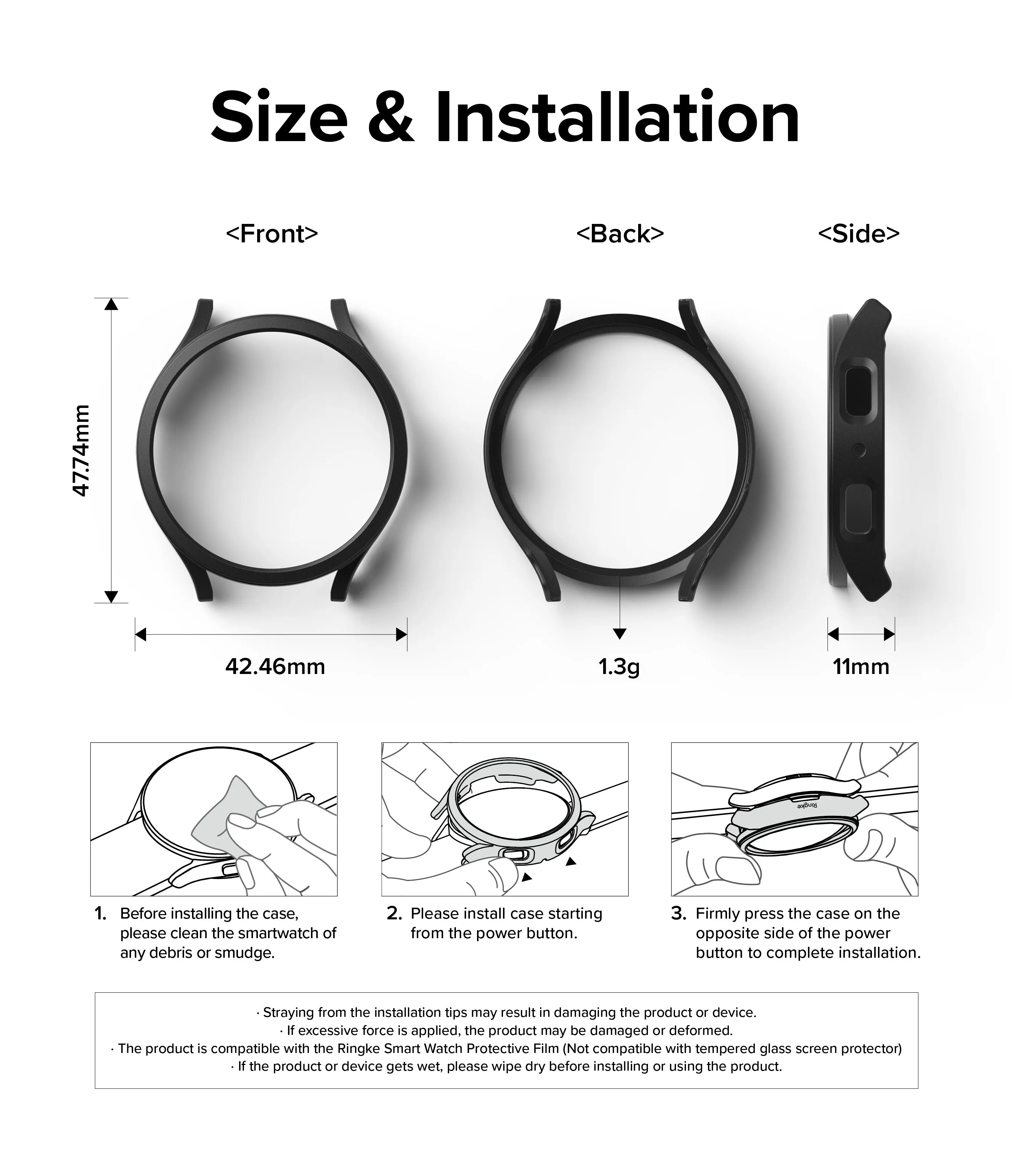 Galaxy Watch 6 44mm Case | Slim