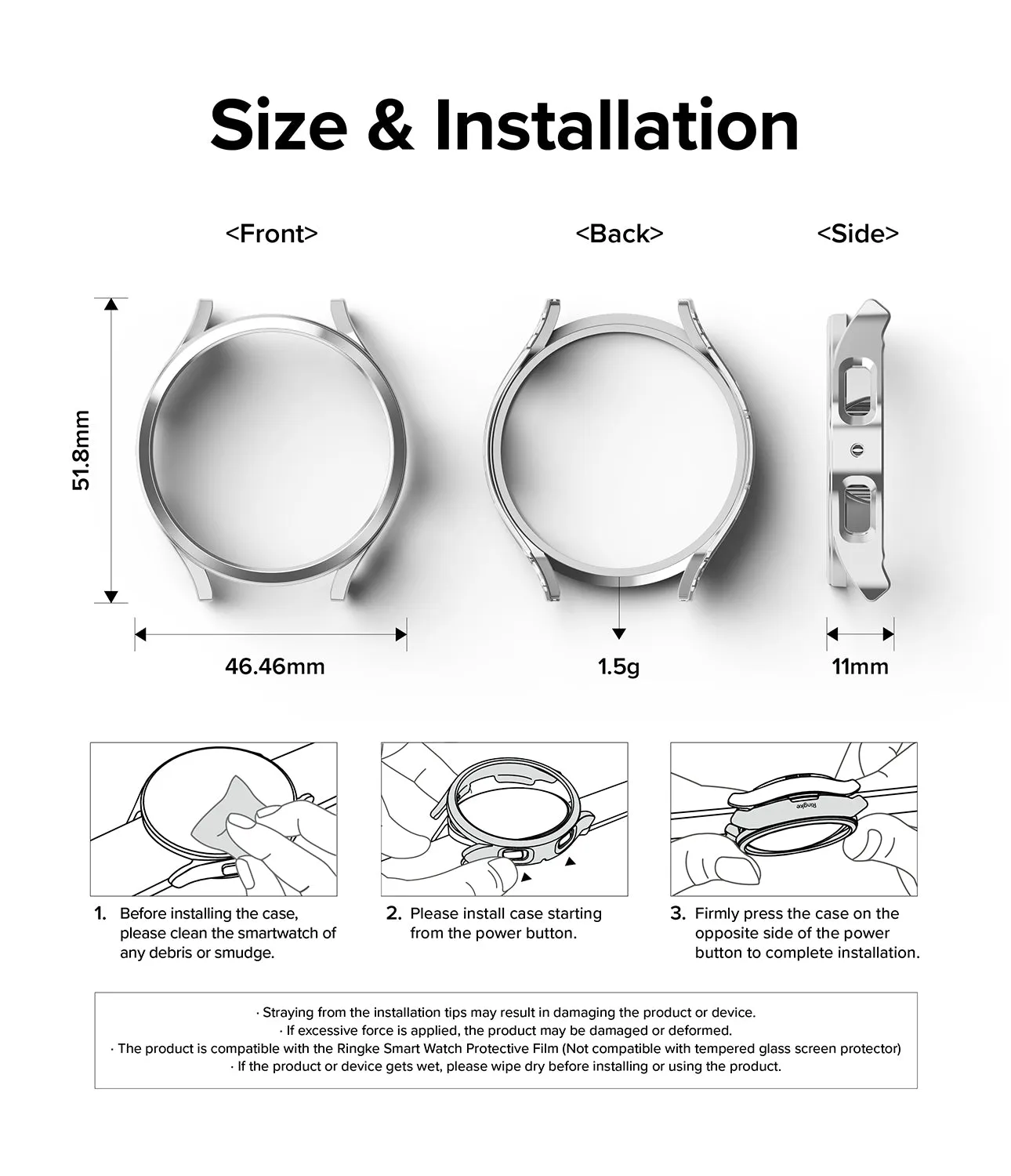 Galaxy Watch 6 44mm Case | Slim