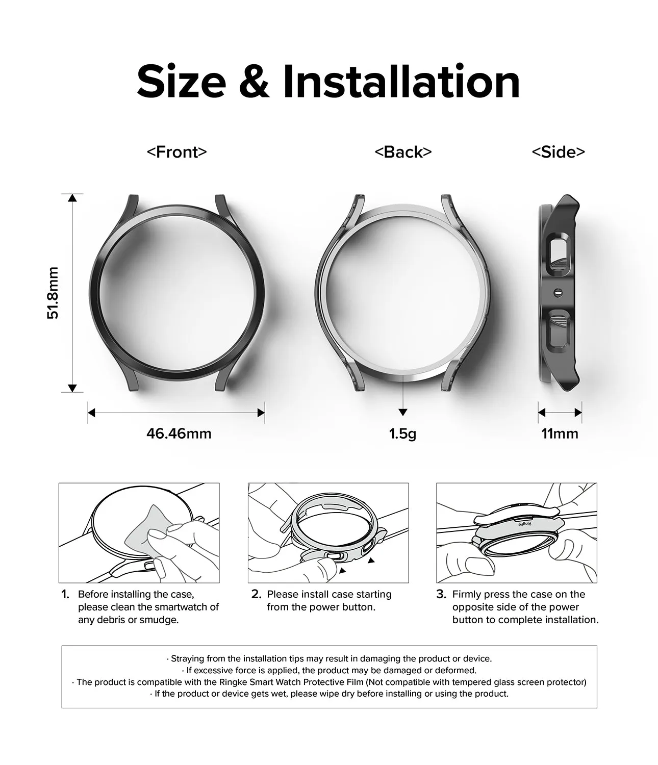 Galaxy Watch 6 44mm Case | Slim
