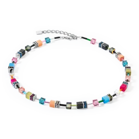 GeoCUBE® Iconic necklace Multicolour Fancy