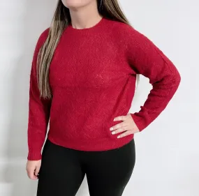 Hazel Sweater • Cranberry