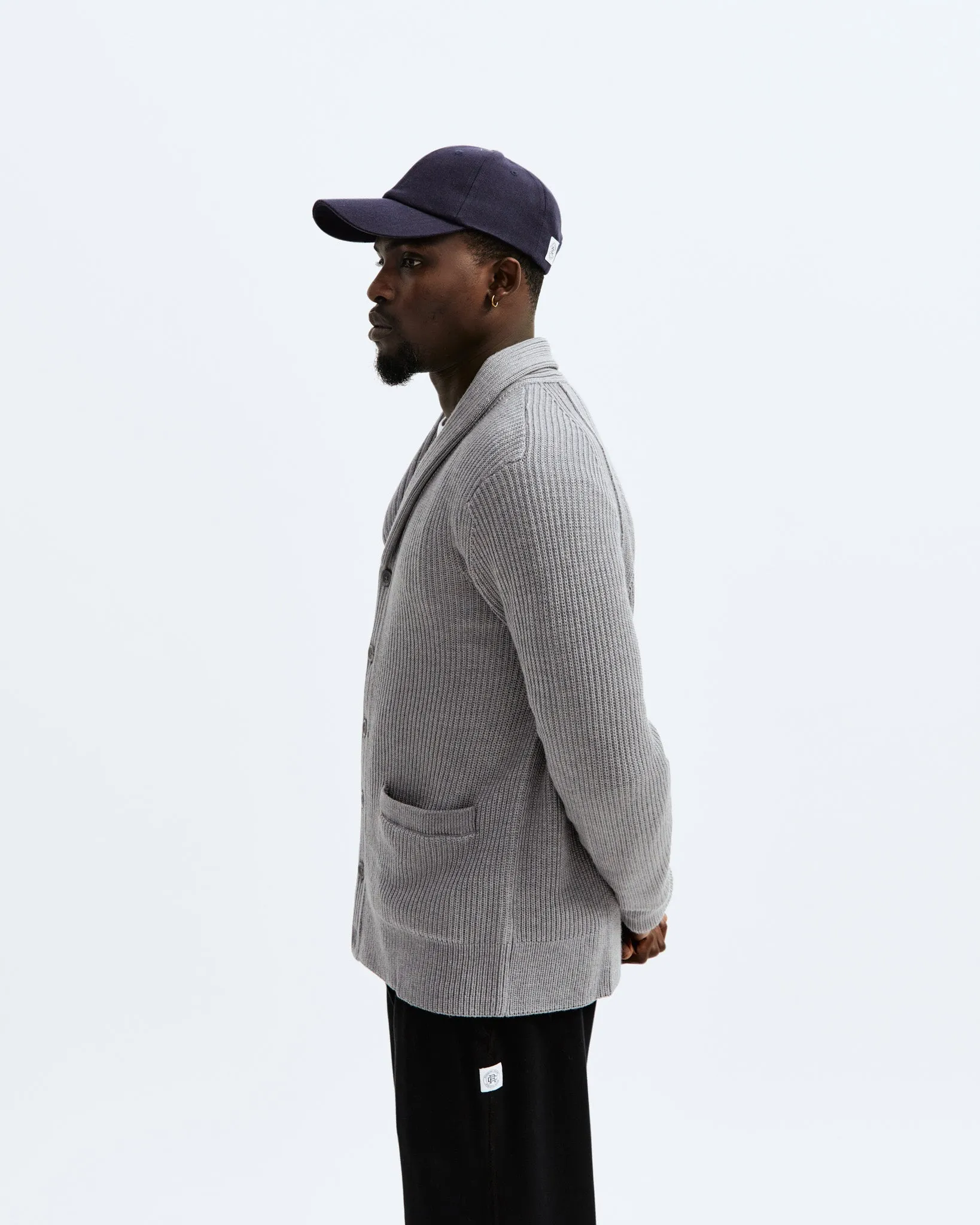 Heavyweight Merino Vinnie Cardigan