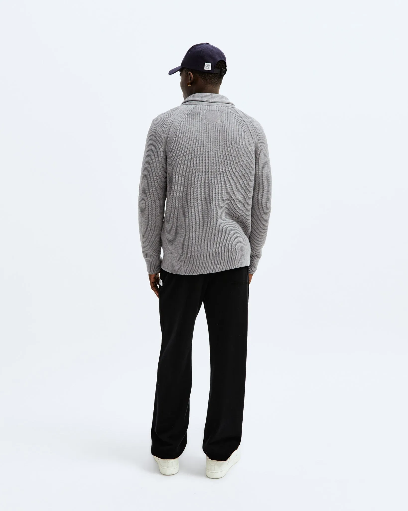 Heavyweight Merino Vinnie Cardigan