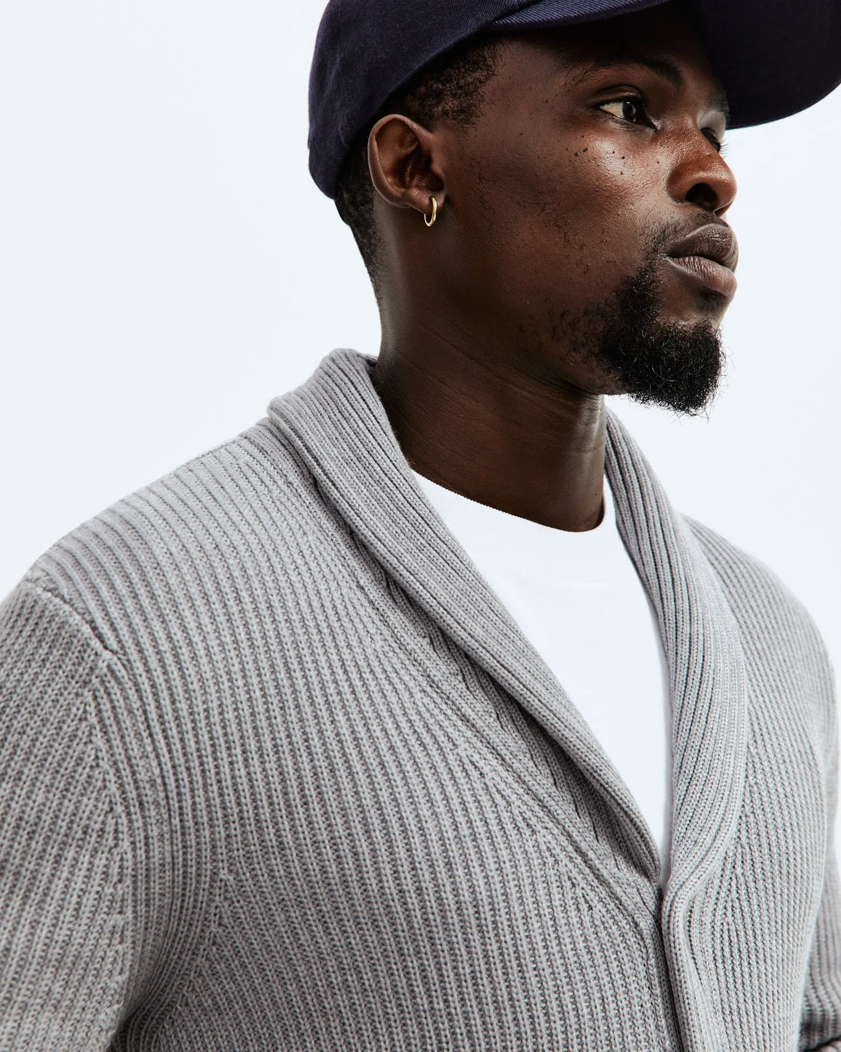 Heavyweight Merino Vinnie Cardigan