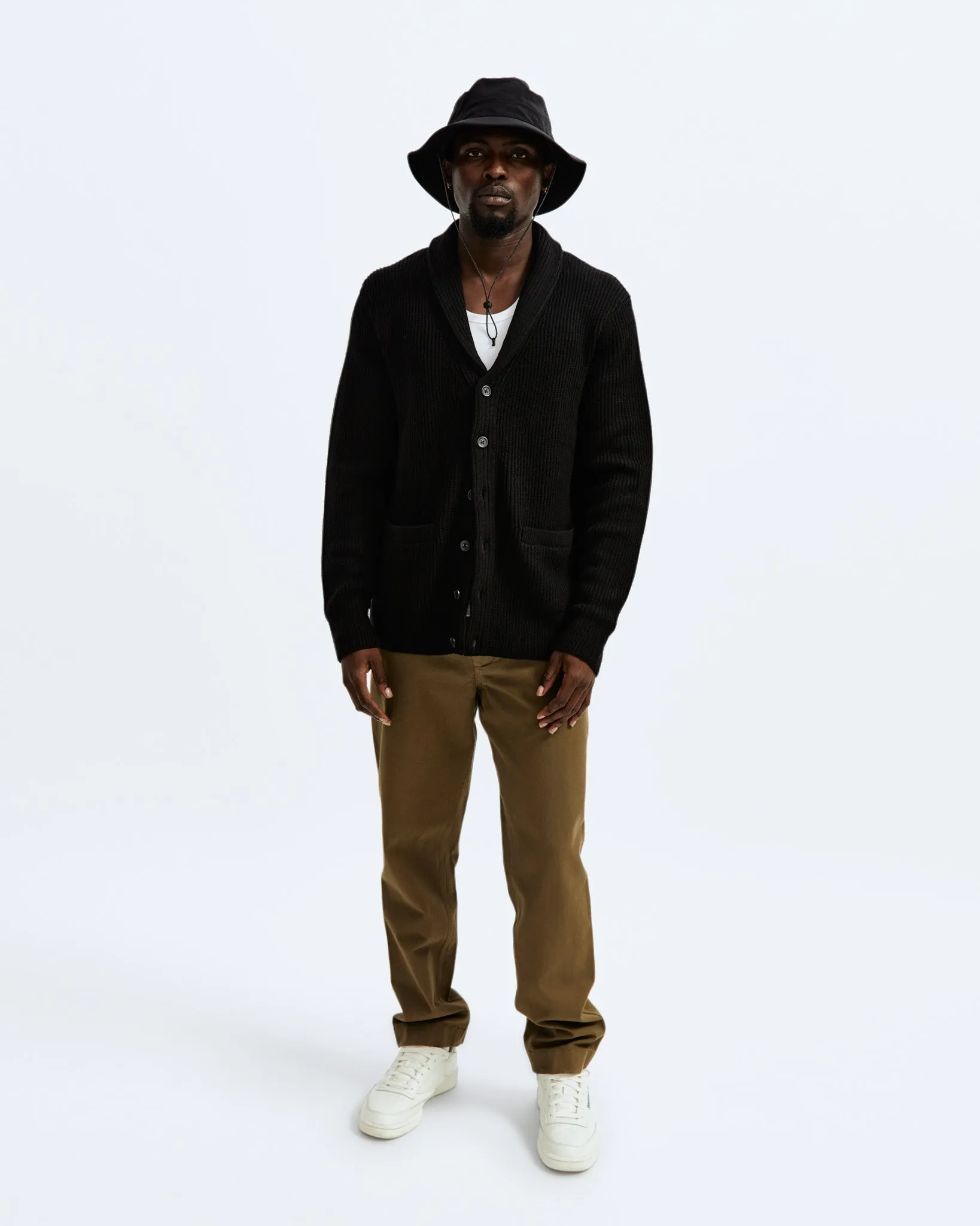 Heavyweight Merino Vinnie Cardigan