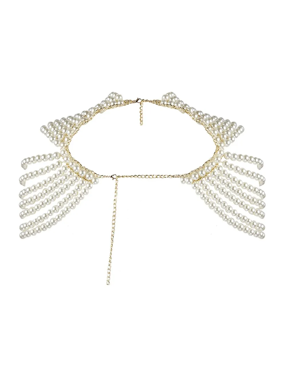 HILLSTONE Pearls Shawl