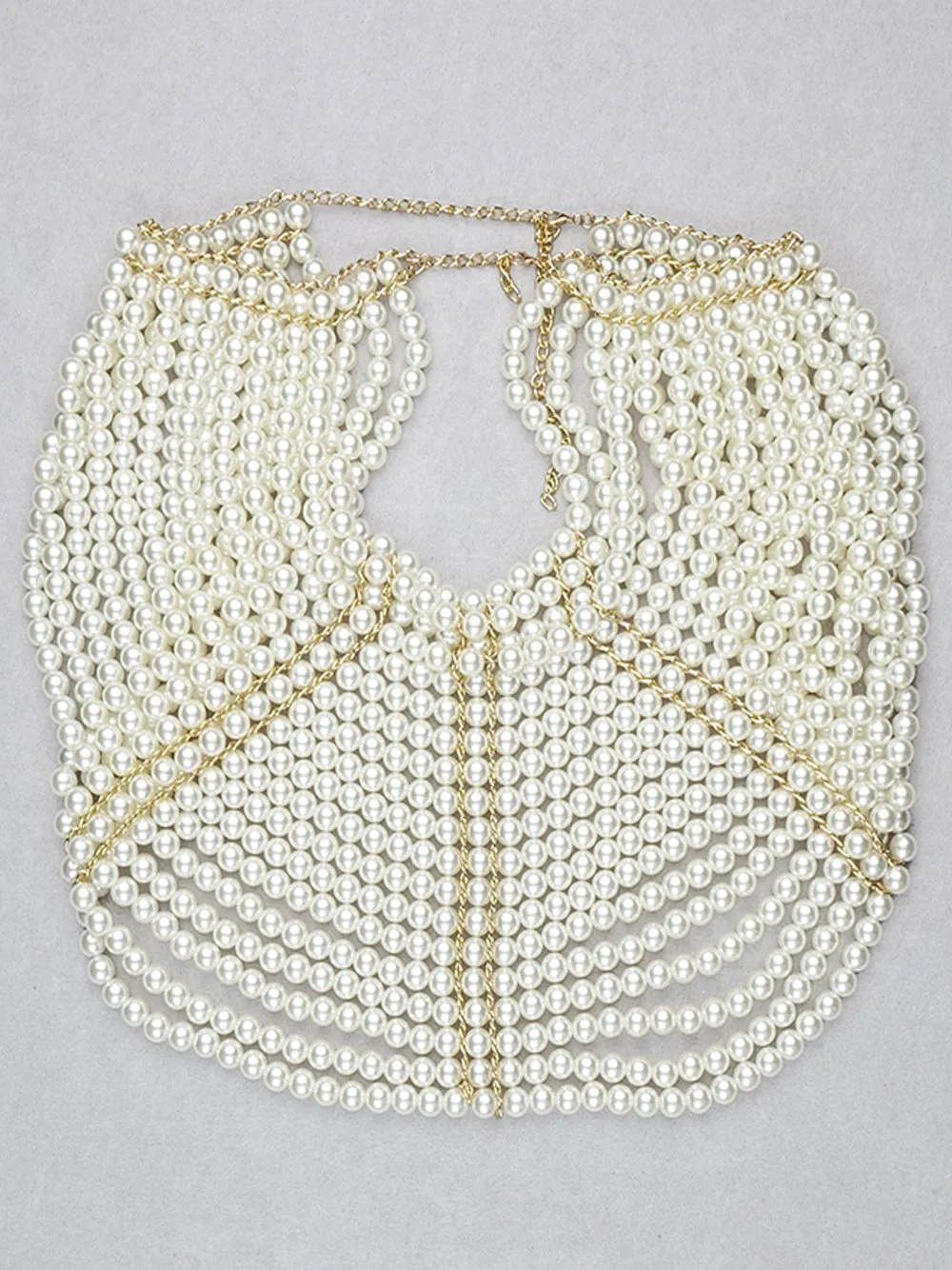 HILLSTONE Pearls Shawl