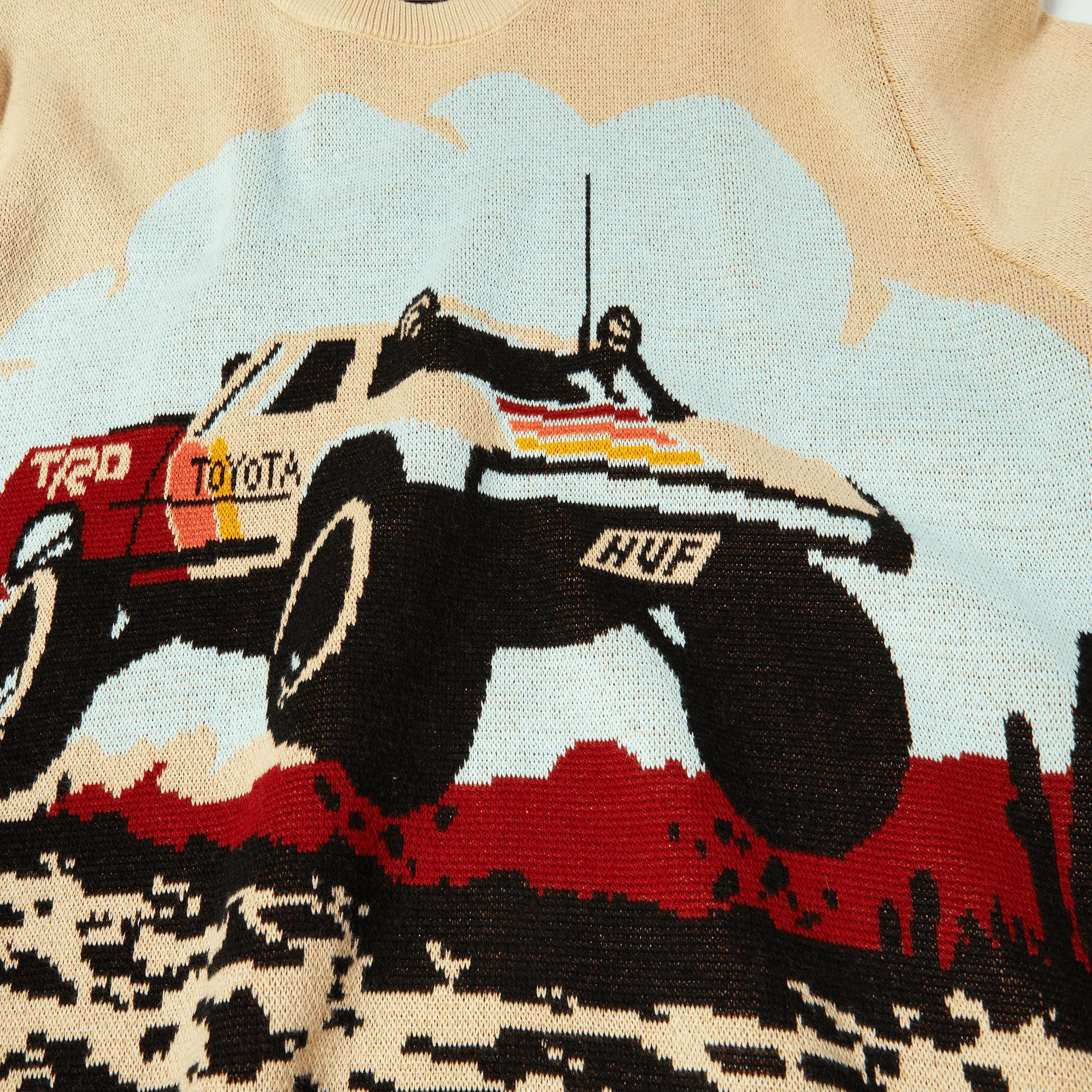 HUF x Toyota Baja Jacquard Sweater