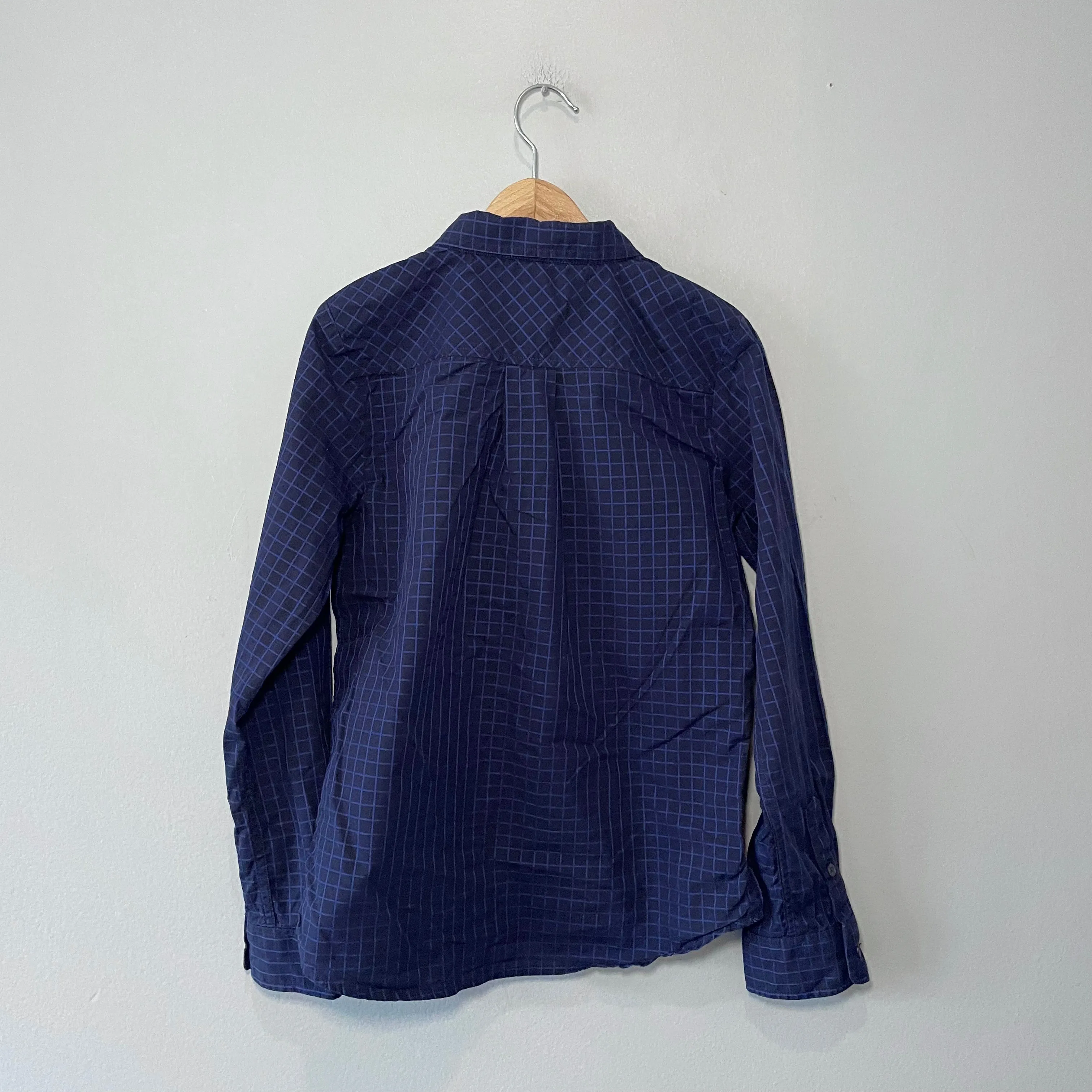Jacadi / Navy dress shirt / 8Y