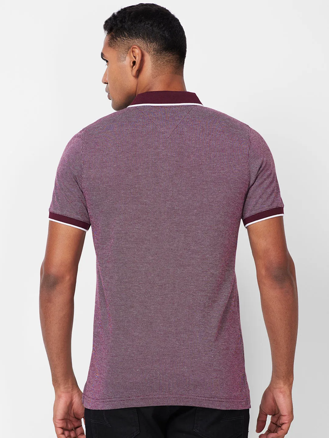 Jacquard Texture Polo
