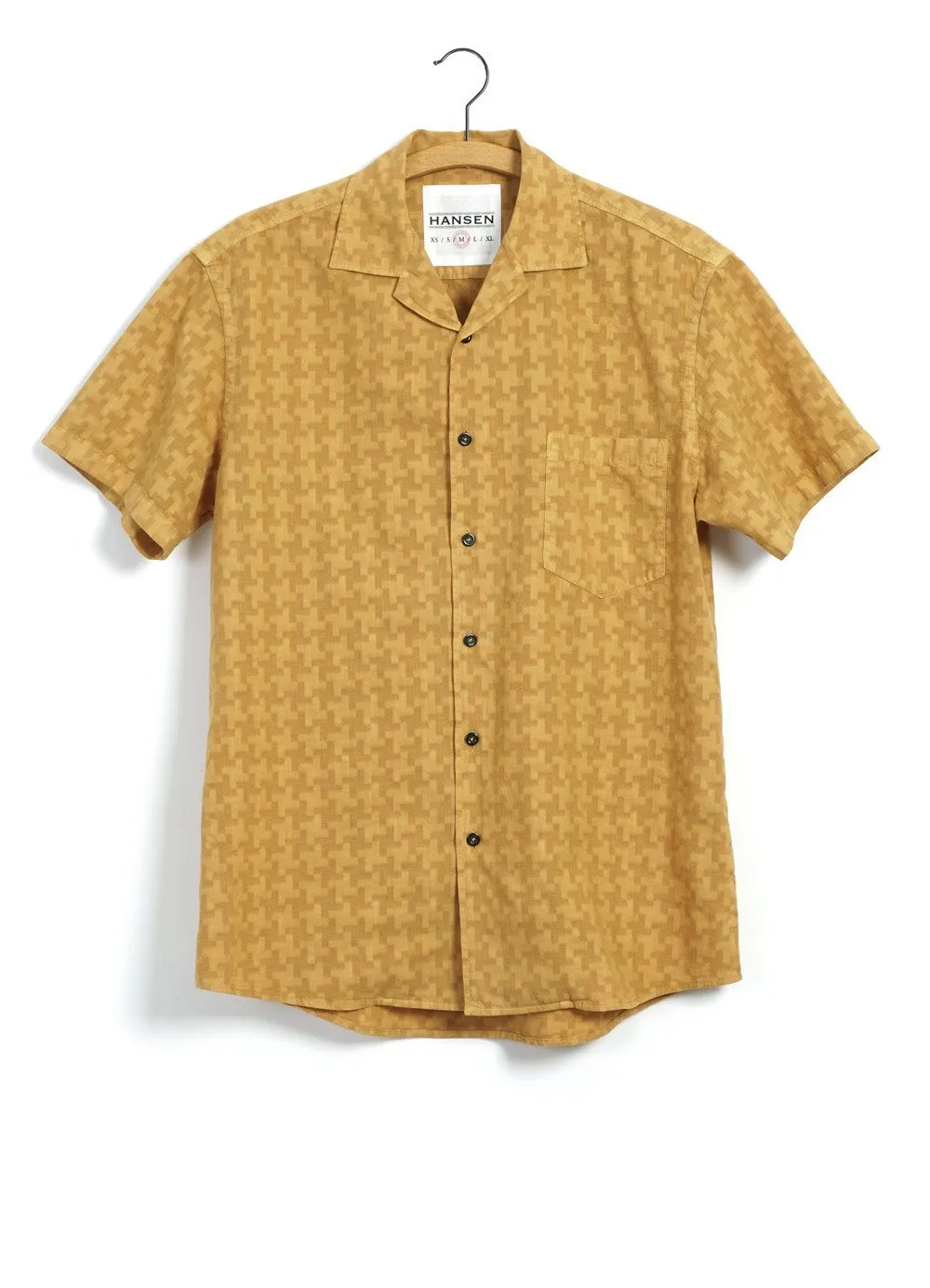 JONNY | Short Sleeve Shirt | Gold