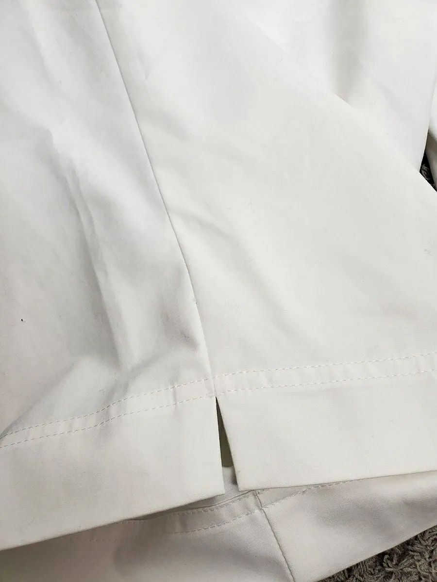 Lafayette 148 NY Size 22W White Bermuda Shorts NWOT