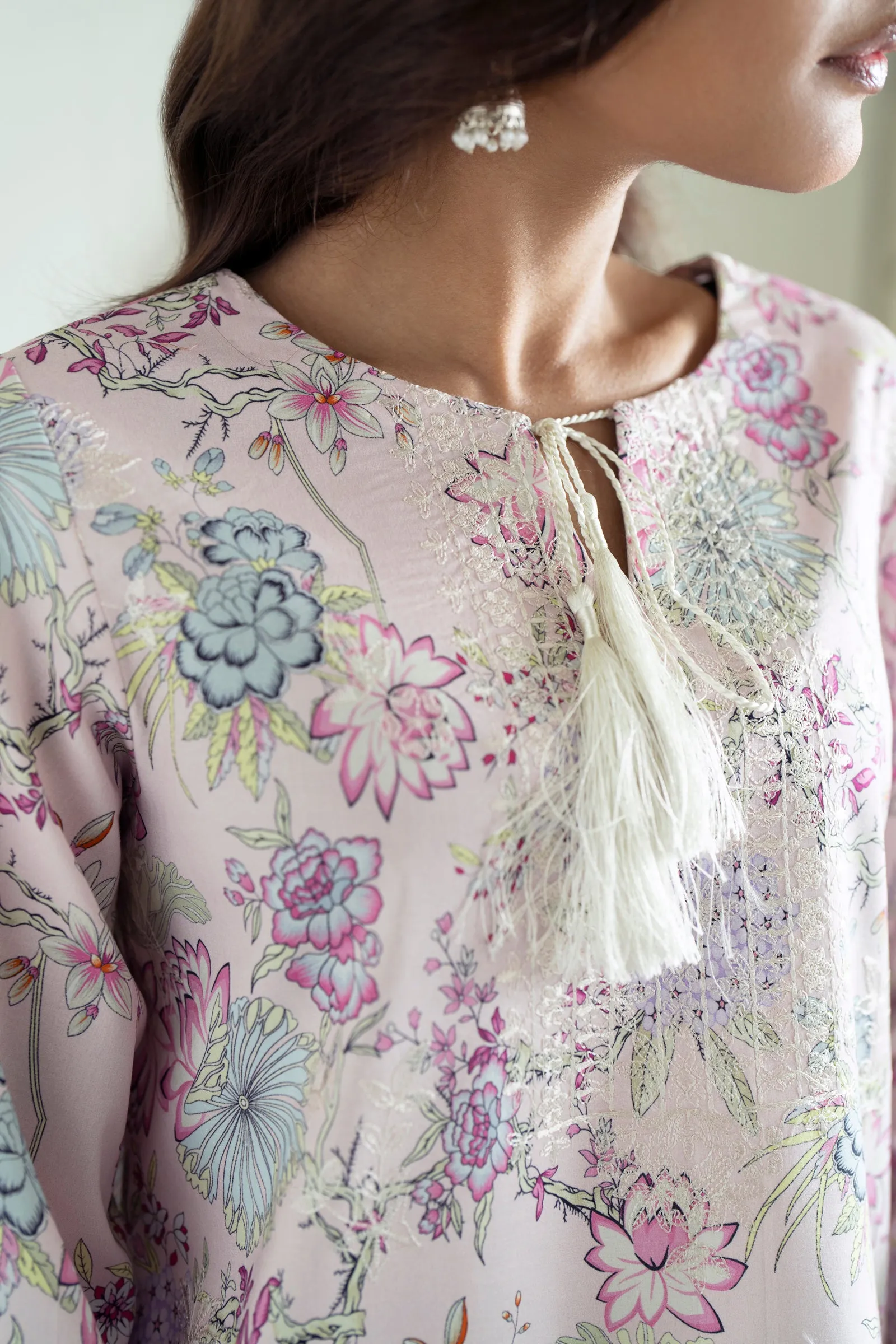 Lawn Digital Print Embroidery