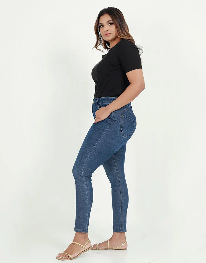 LICC Skinny Jeans with Belt Loops