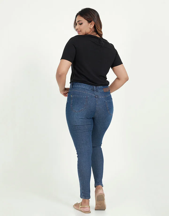 LICC Skinny Jeans with Belt Loops