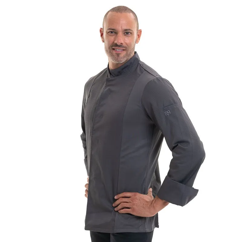 Long Sleeve Gray Cook Coat - Siaka - Robur