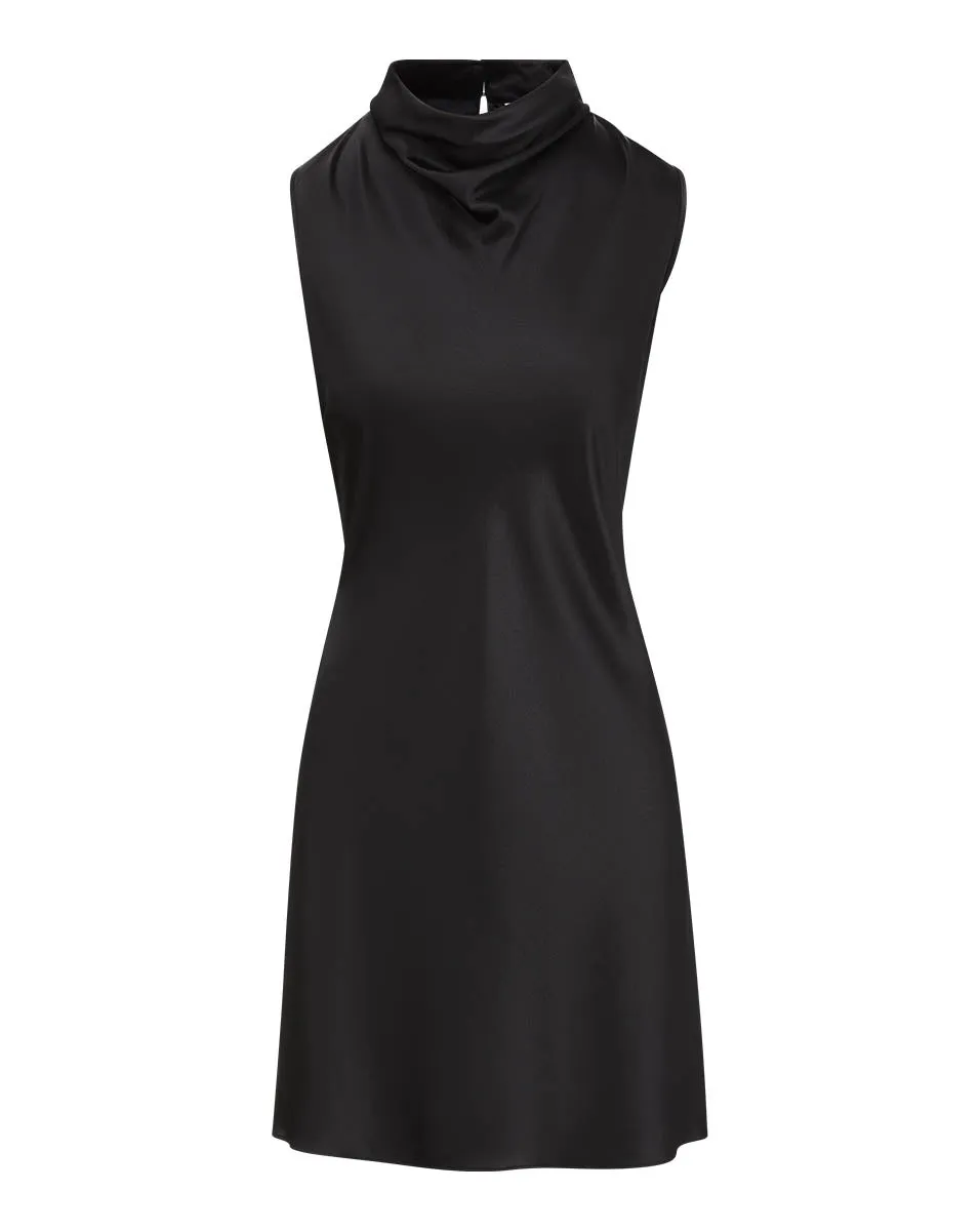 Maelle Stretch-Silk Charmeuse Minidress