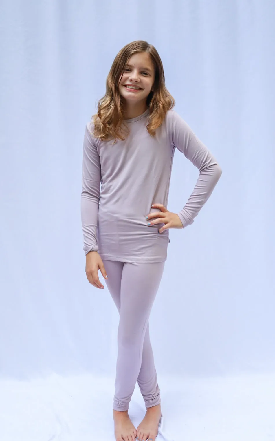 Mauve  | Long Sleeve Pajamas