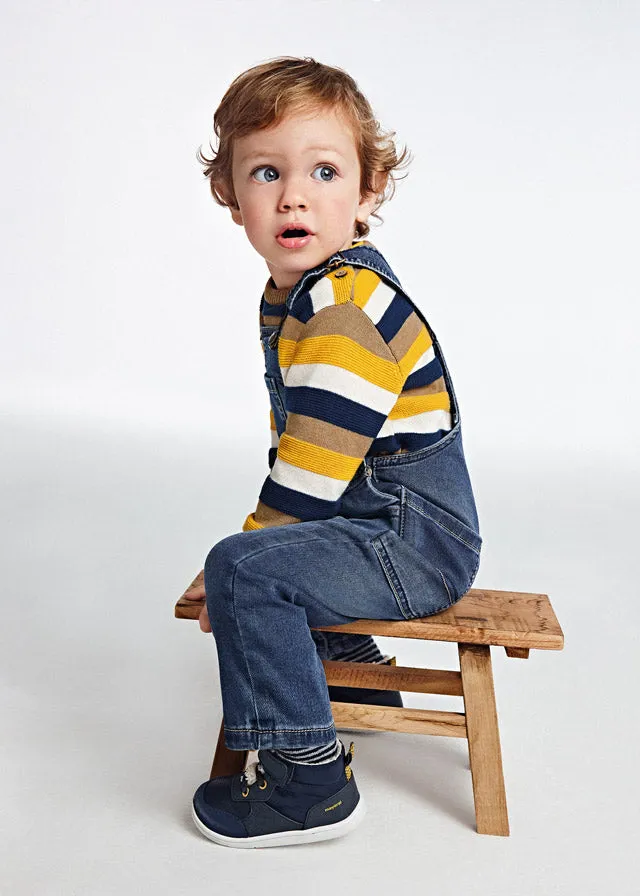Mayoral - Baby Boys Soft Denim Overalls