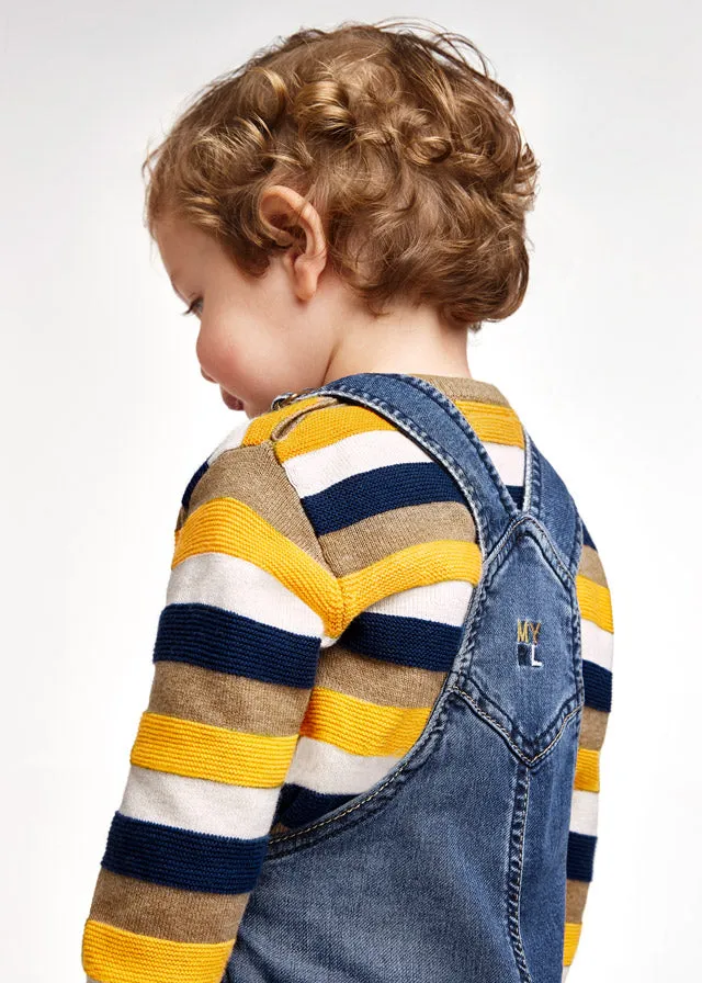 Mayoral - Baby Boys Soft Denim Overalls