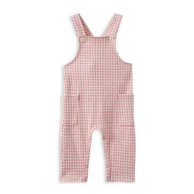 Milky Rose Check Overall