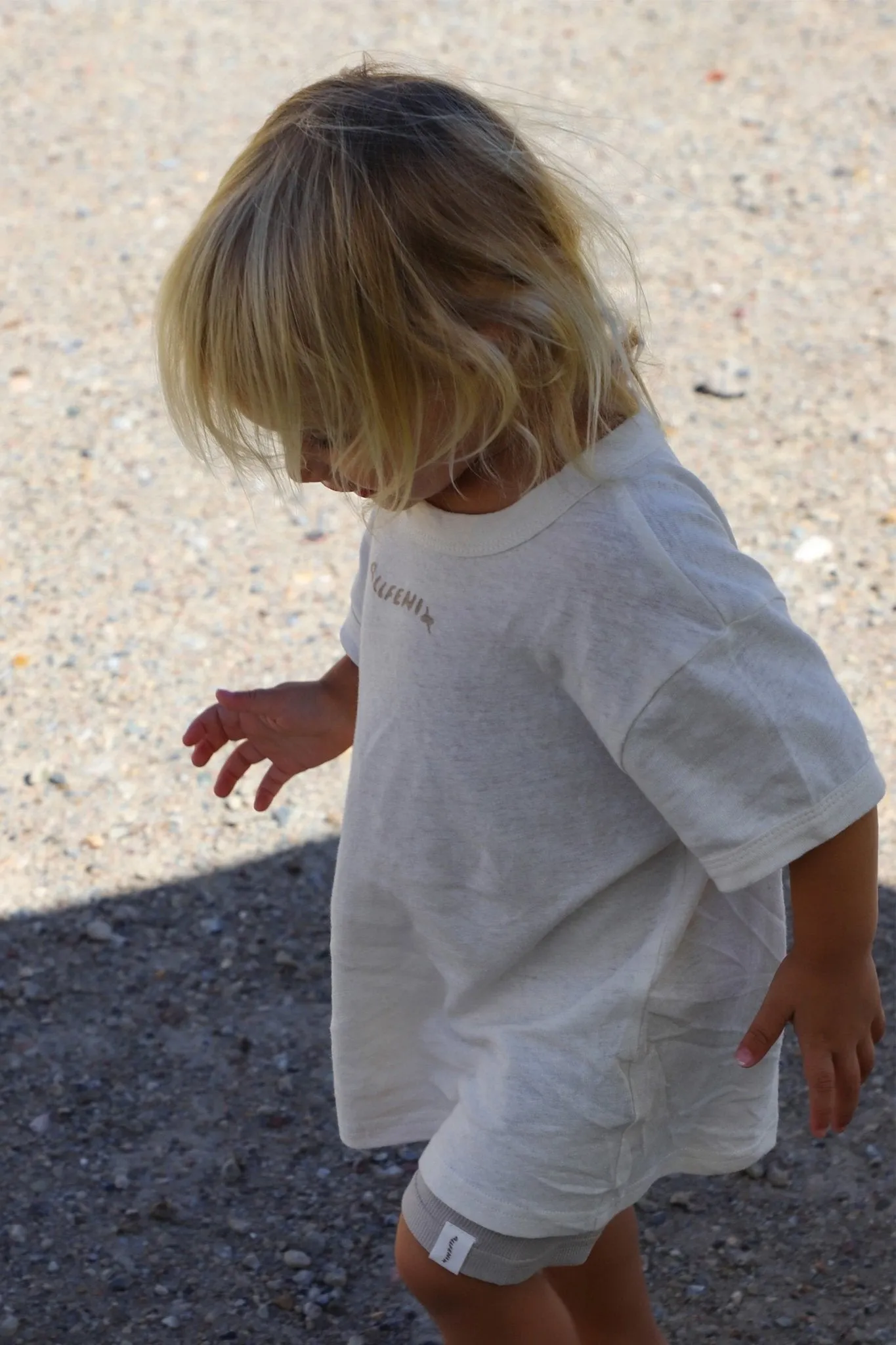 Mini Waves Tee (Cream)