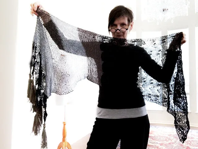 Myra shawl, pattern