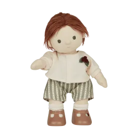 Olli Ella Dinkum Doll Cardigan and Romper Set - Holiday