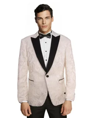 Paisley Ivory Dinner Jacket