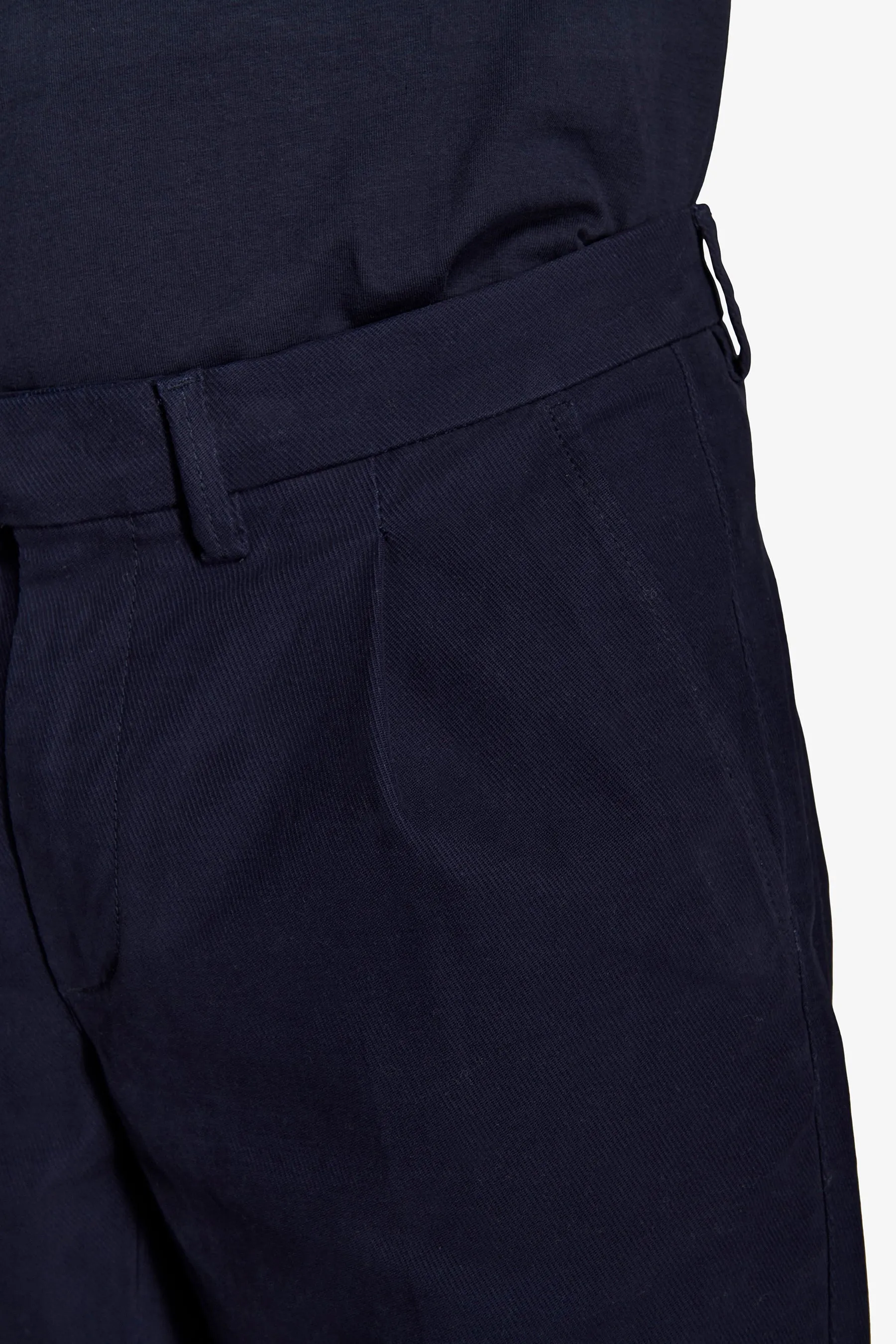 Pantalone cavalry con taschino blu