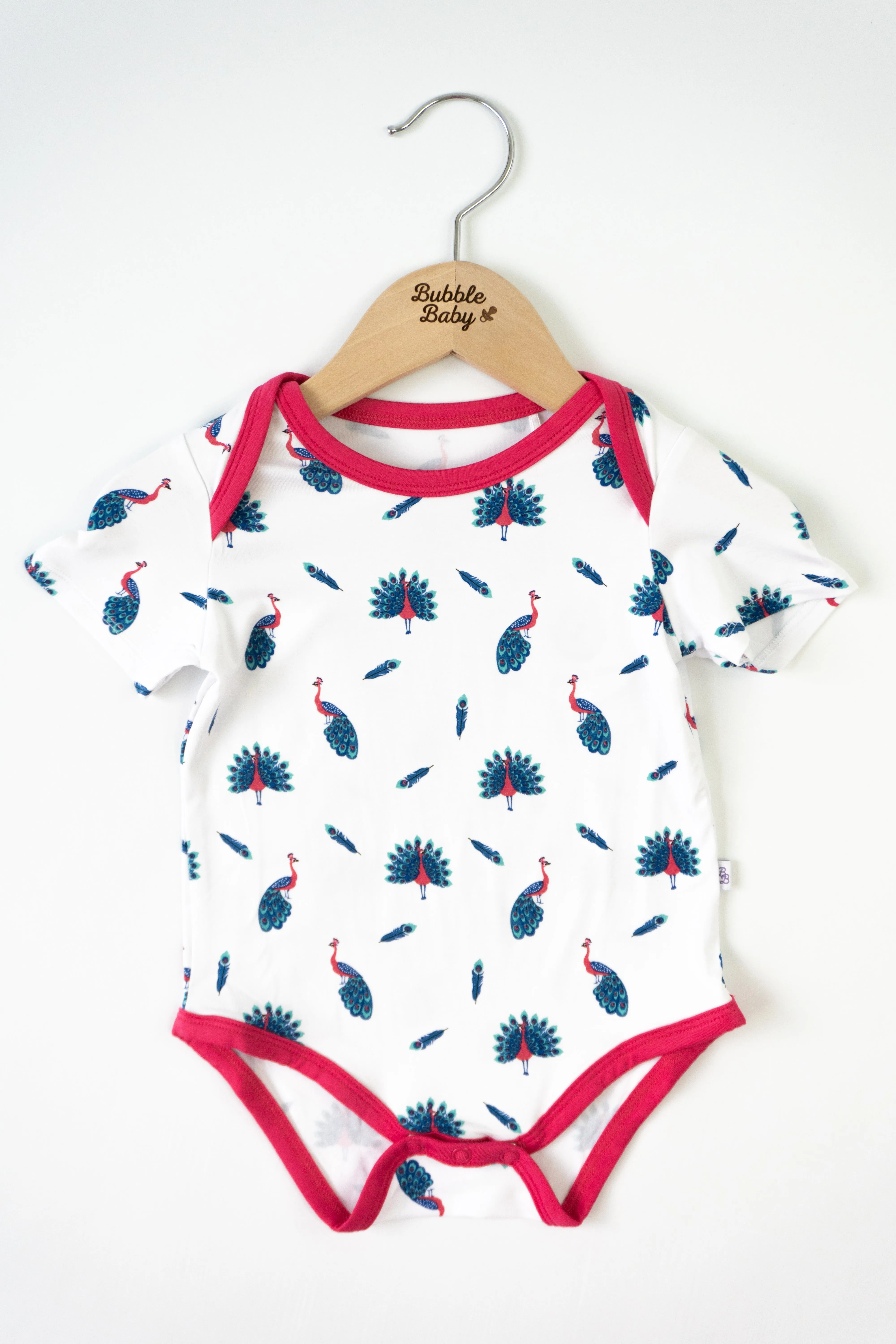 Peacock | Short Sleeve Bodysuit