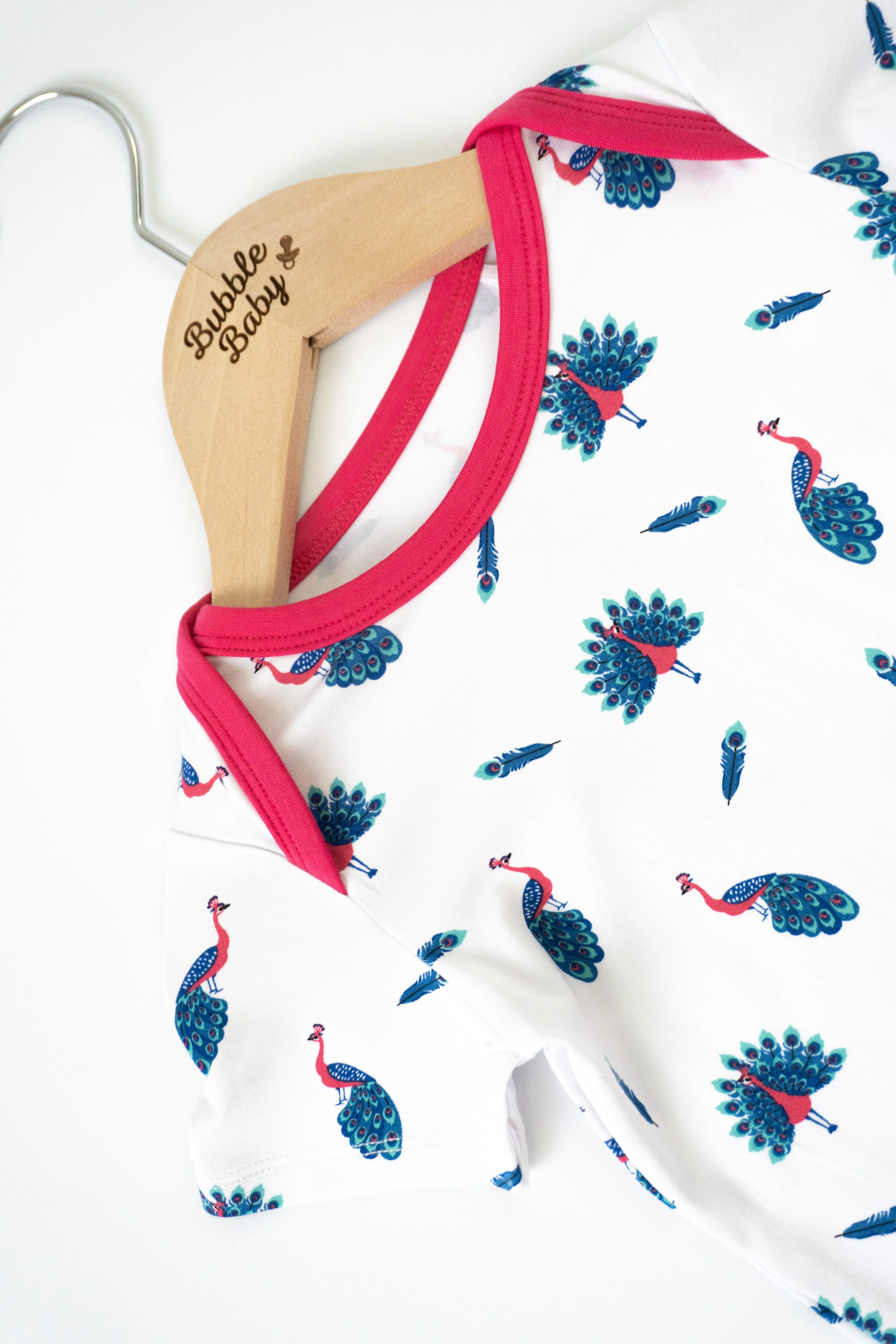 Peacock | Short Sleeve Bodysuit