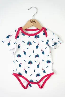 Peacock | Short Sleeve Bodysuit