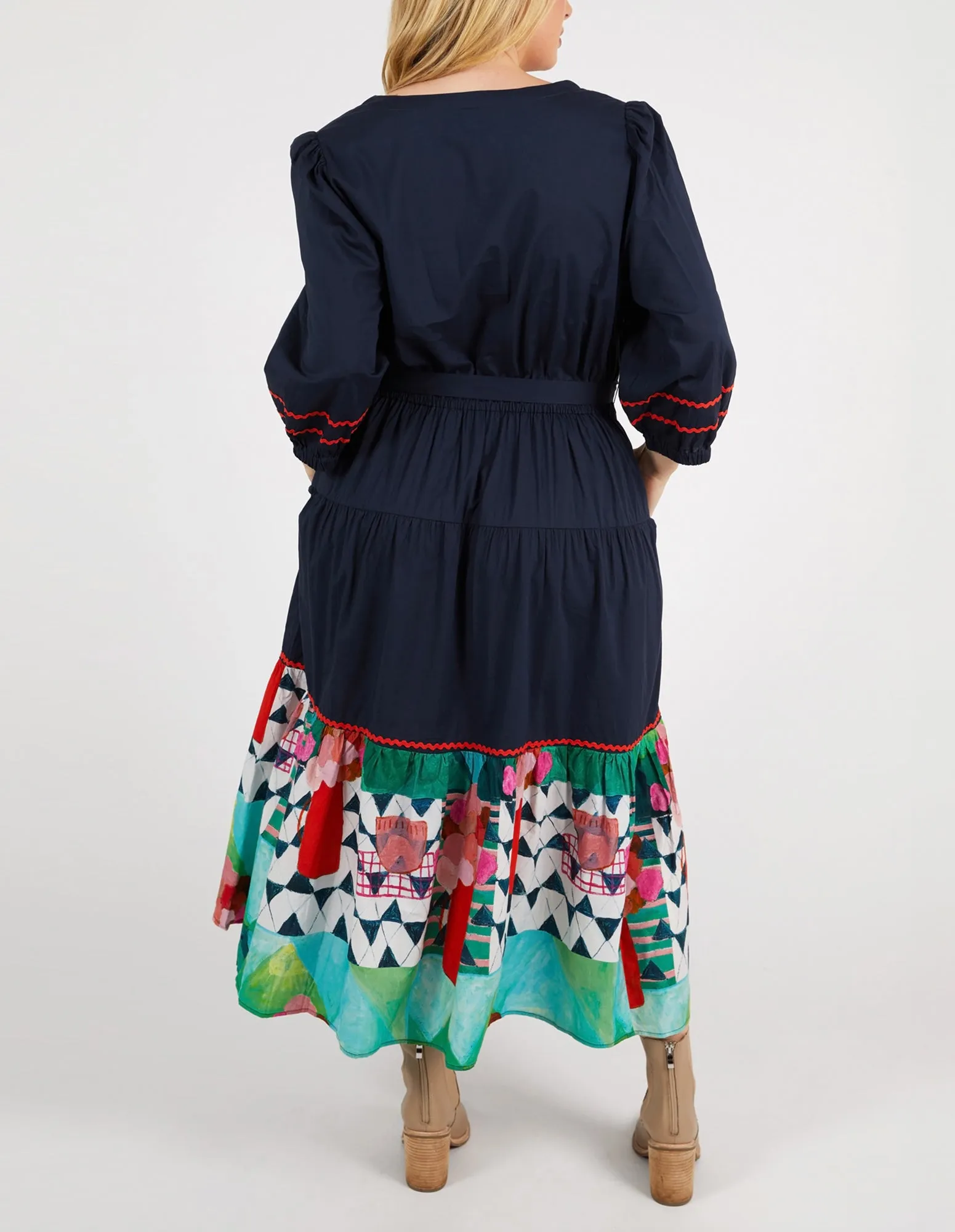 Private Universe Dress Dark Sapphire