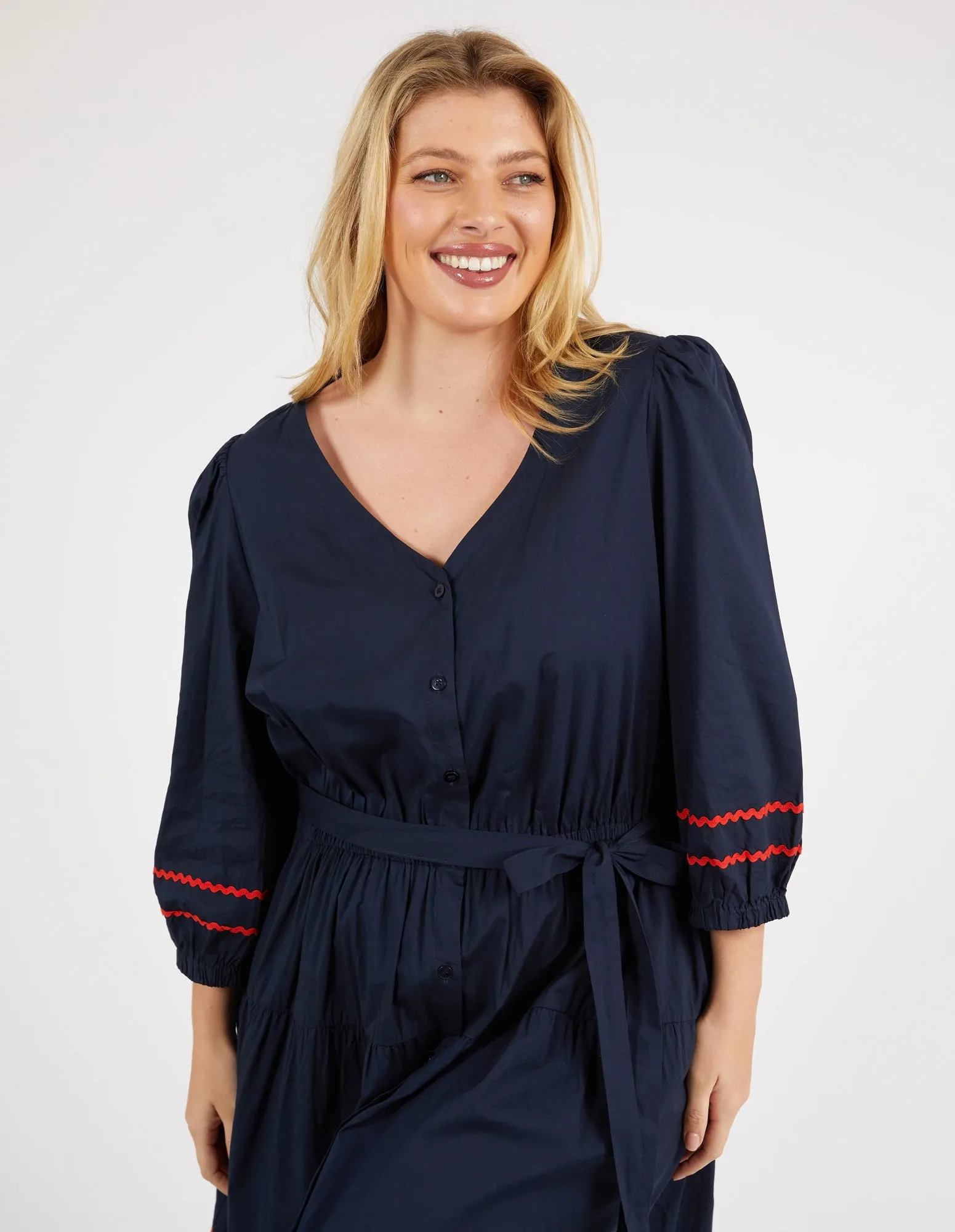 Private Universe Dress Dark Sapphire