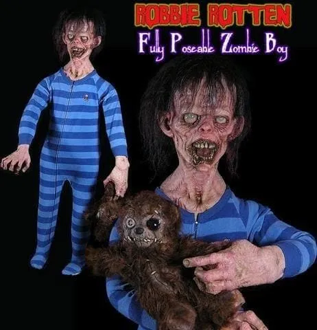 "Moldy Molly and Rotten Robbie" Zombie Halloween Props - Combo Package Deal