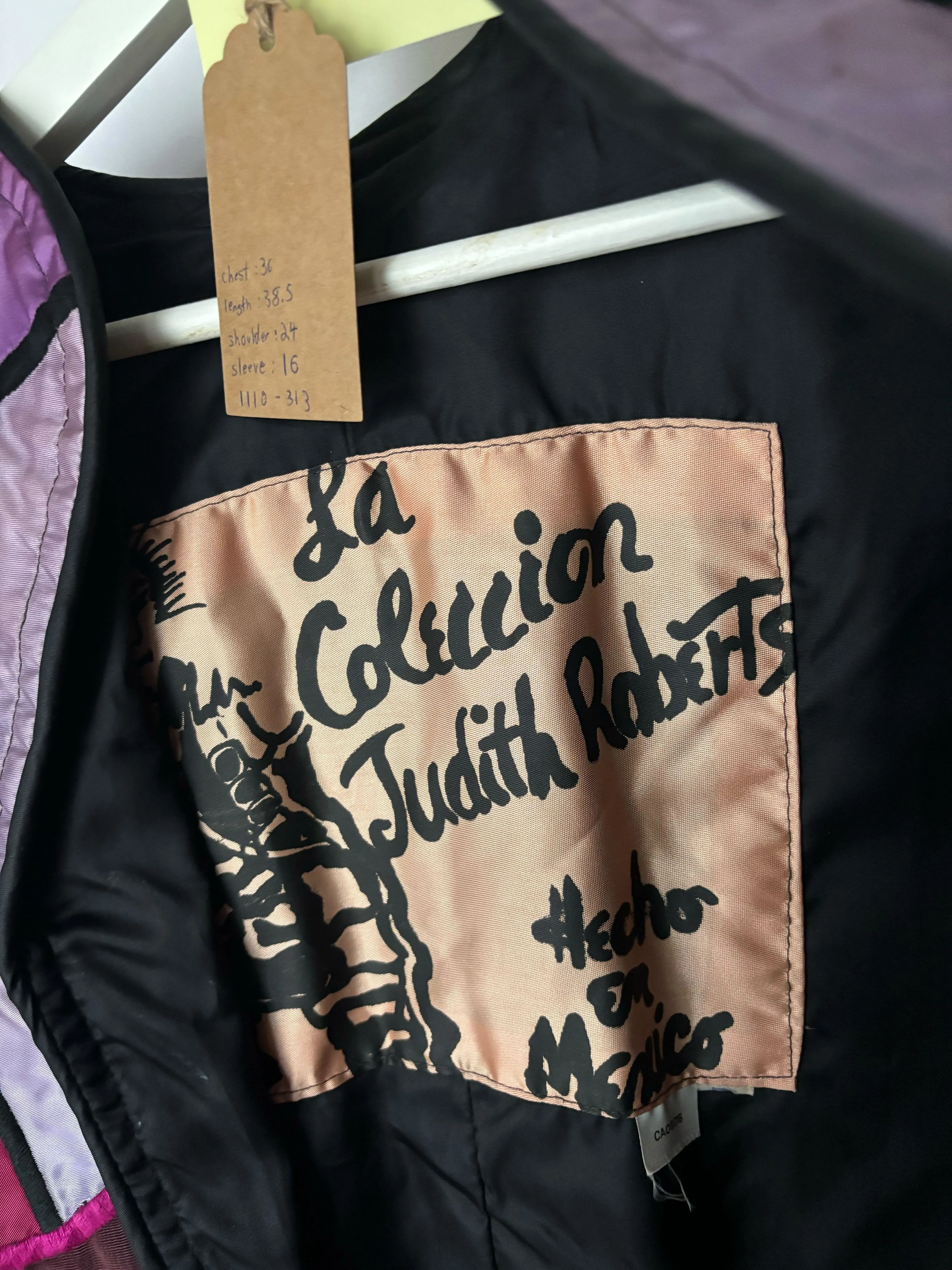 Rare 1980s Judith Roberts La Coleccion Designer Coat