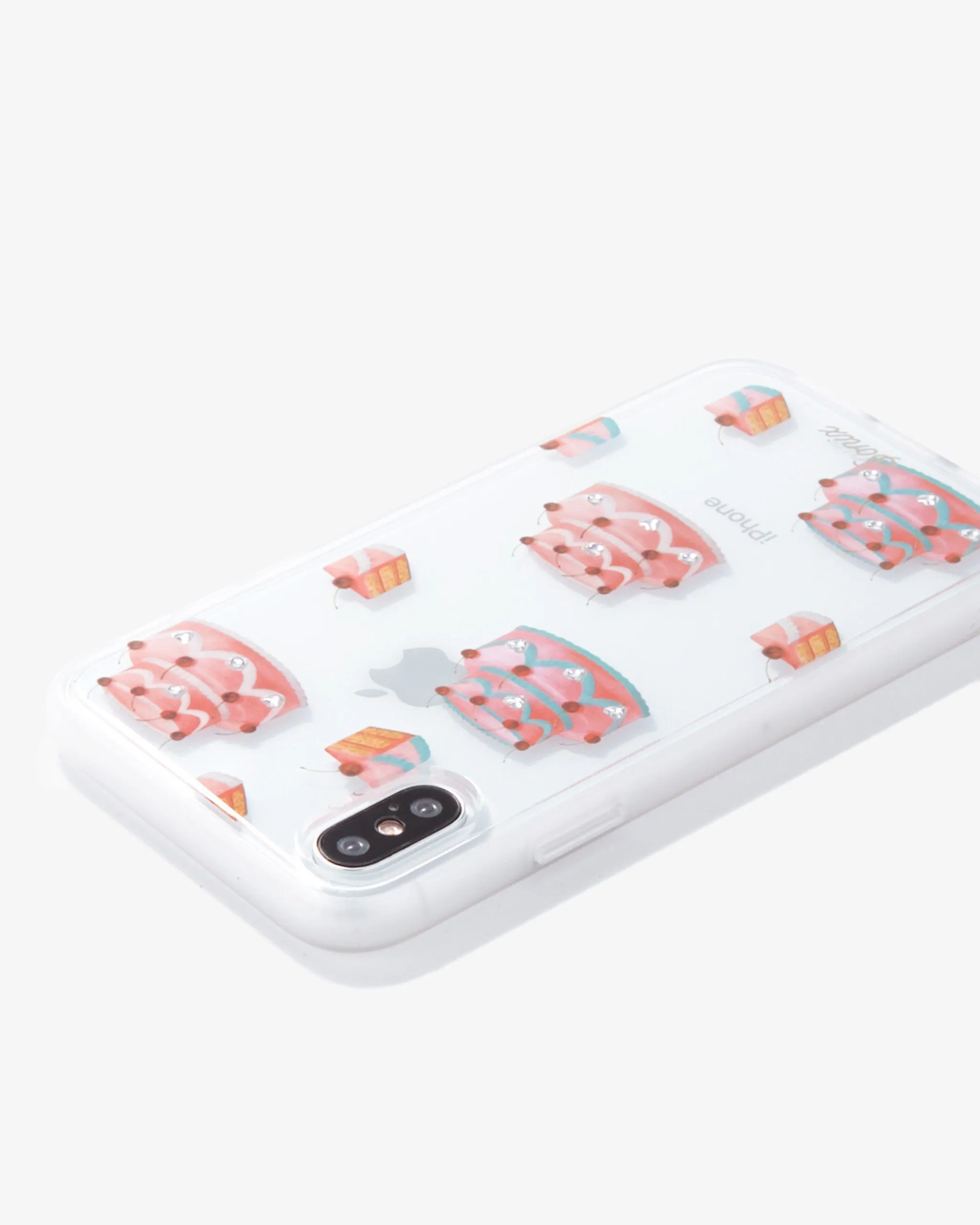 Rhinestone Fancy Cake, iPhone XS/X
