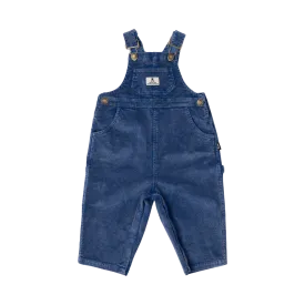 Rock Your Baby Cord Baby Overalls - Blue