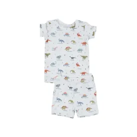 Short Lounge Wear Set - Dinosaur Abc