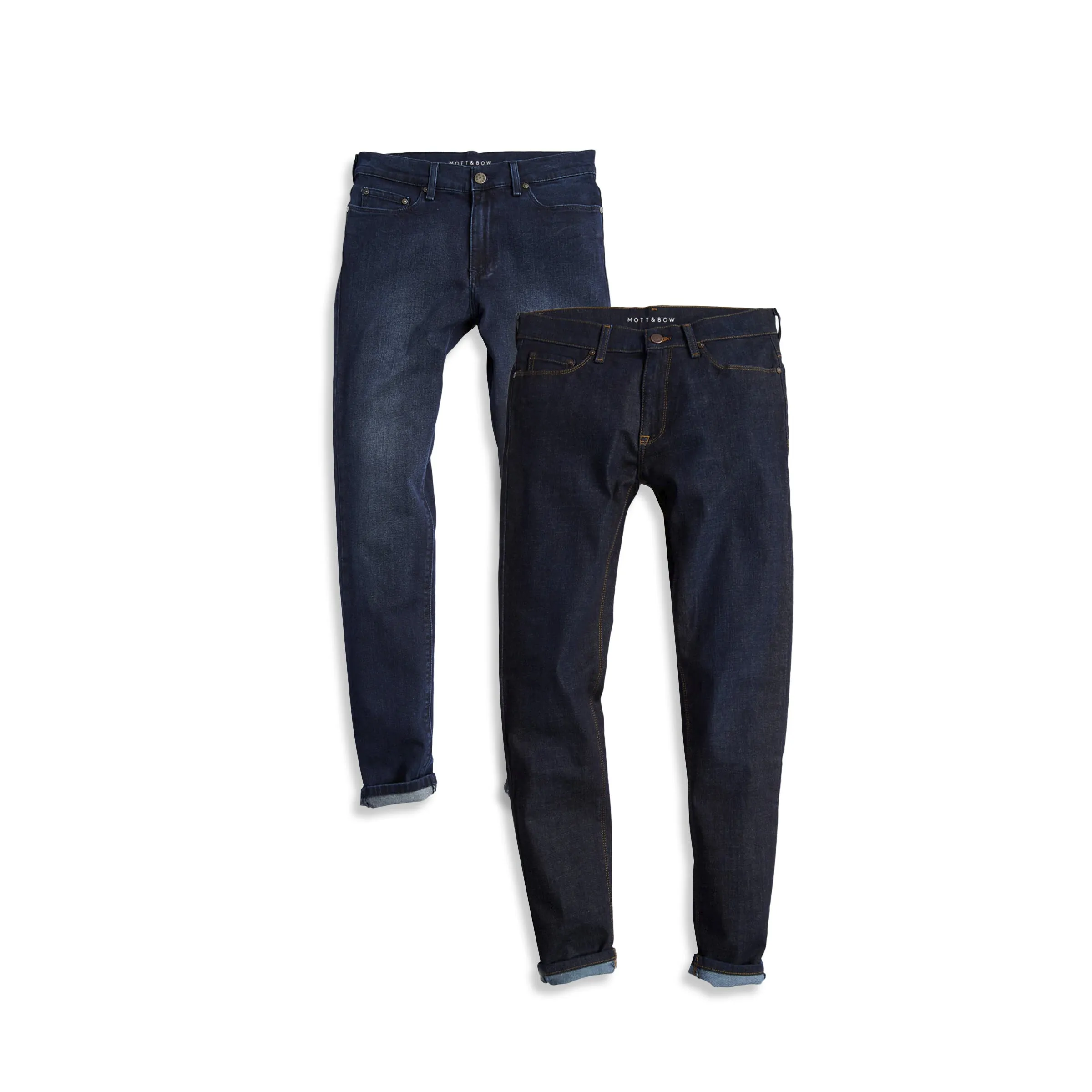 Slim Crosby Dark Blue and Staple Medium/Dark Blue 2-Pack Jeans