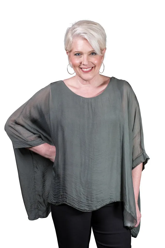 Sofia Silk Kaftan (BQ201)