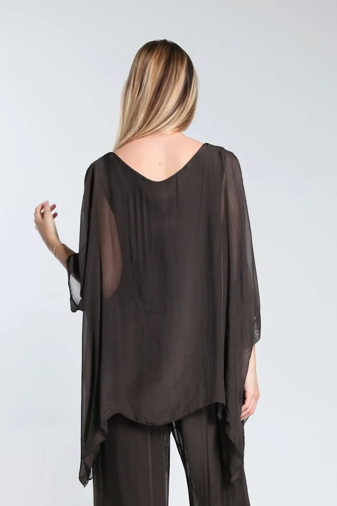 Sofia Silk Kaftan (BQ201)