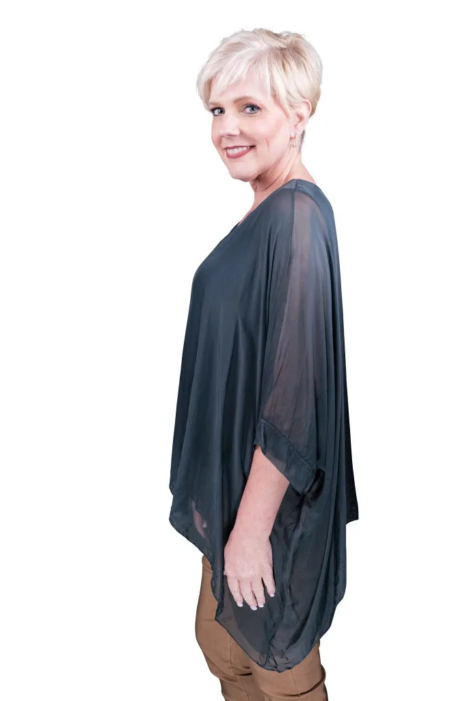 Sofia Silk Kaftan (BQ201)