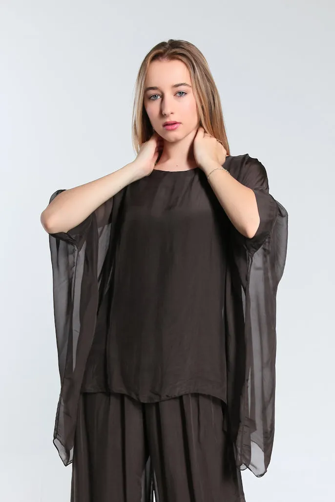 Sofia Silk Kaftan (BQ201)