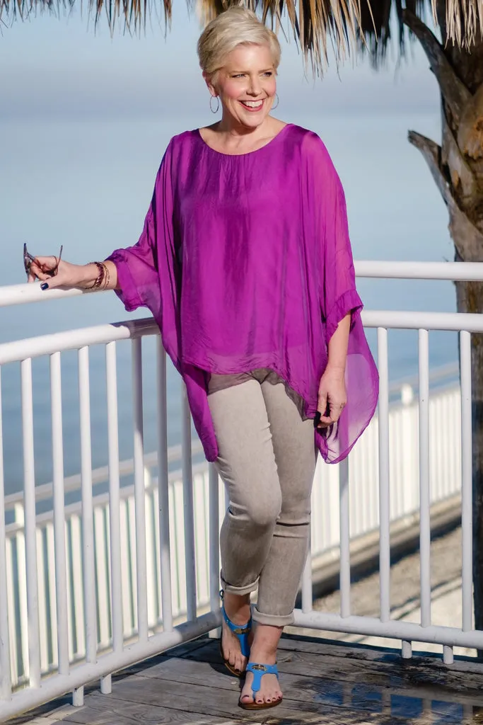 Sofia Silk Kaftan (BQ201)