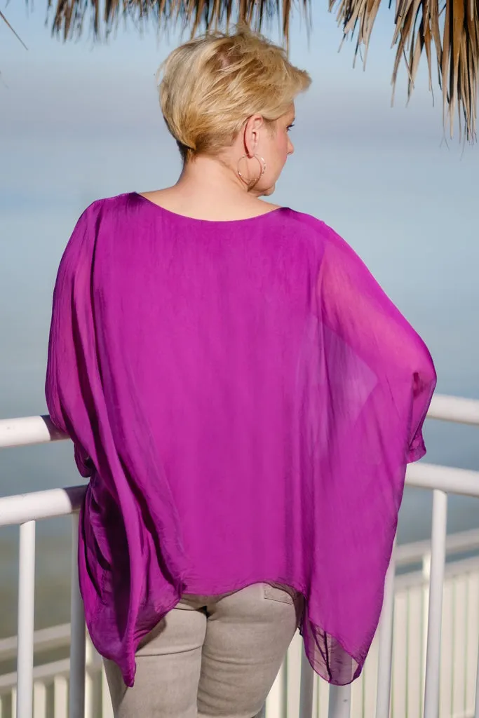 Sofia Silk Kaftan (BQ201)