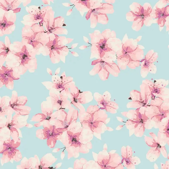 Sweet Bamboo Summer PJ Cherry Blossoms